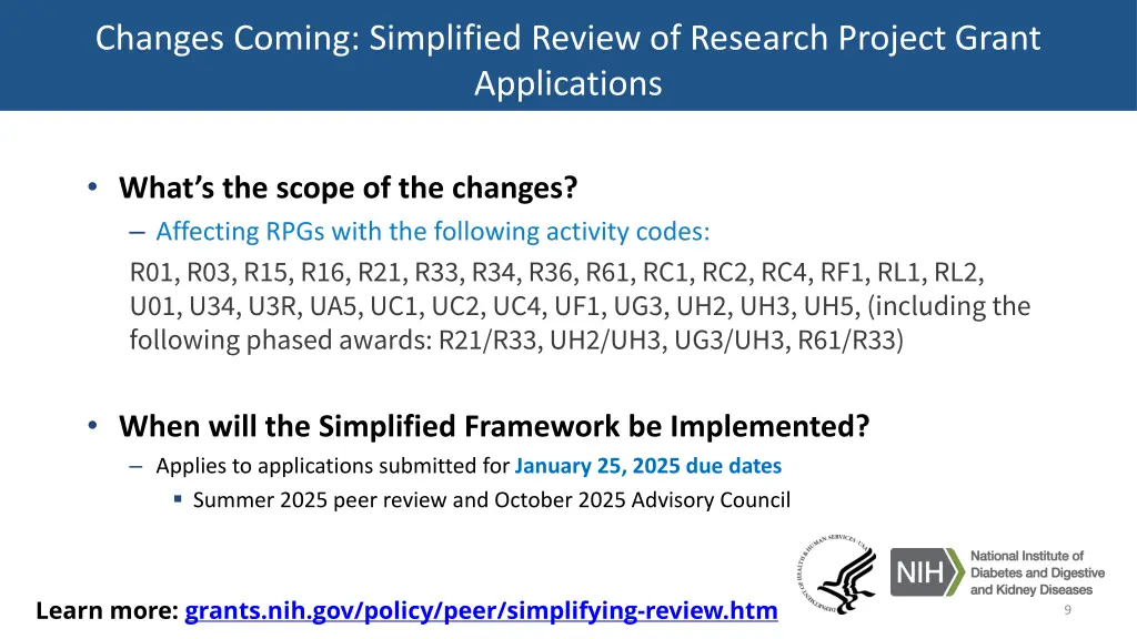 changes coming simplified review of research