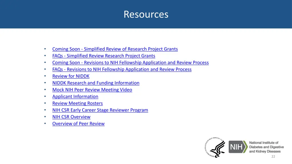 resources