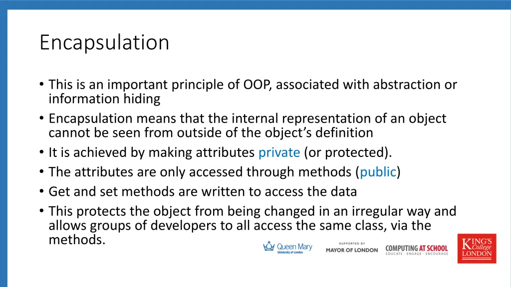 encapsulation