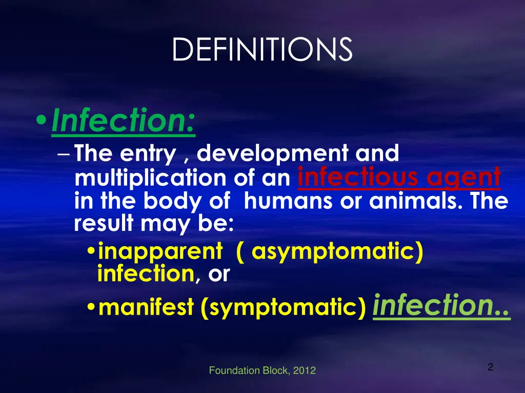 definitions