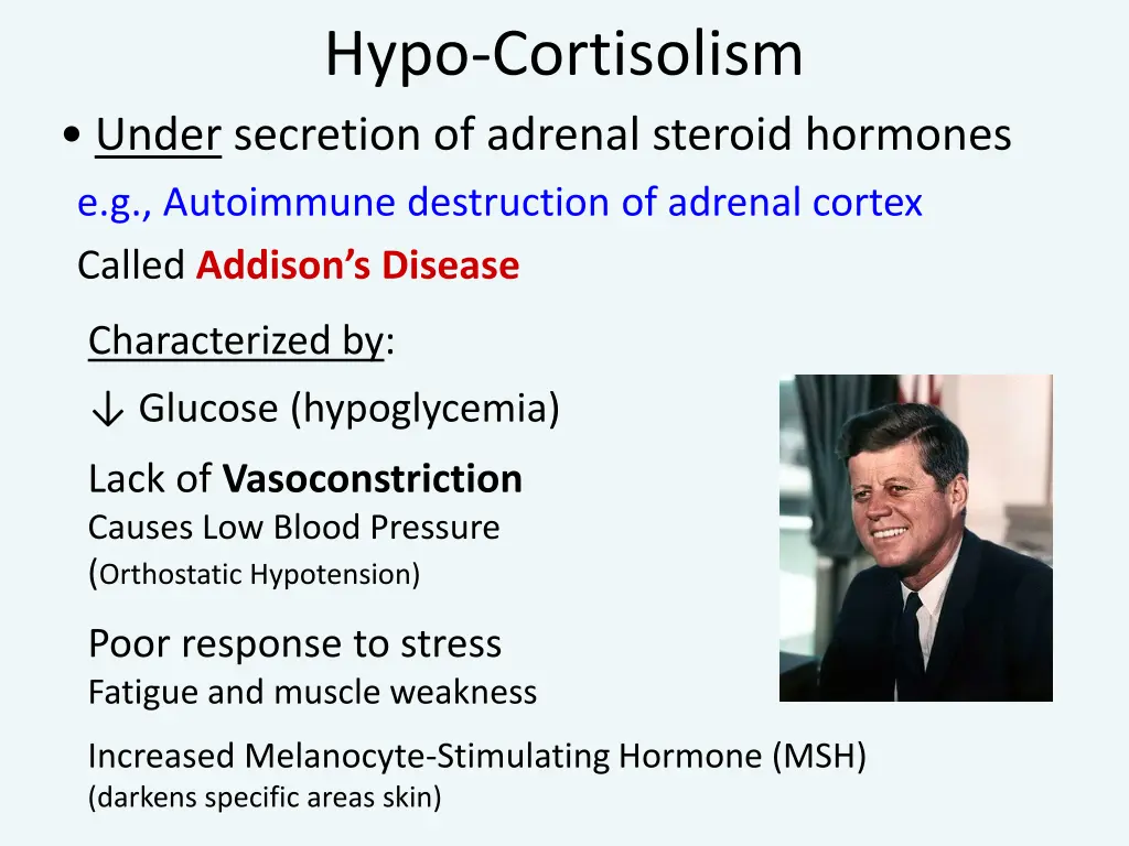 hypo cortisolism