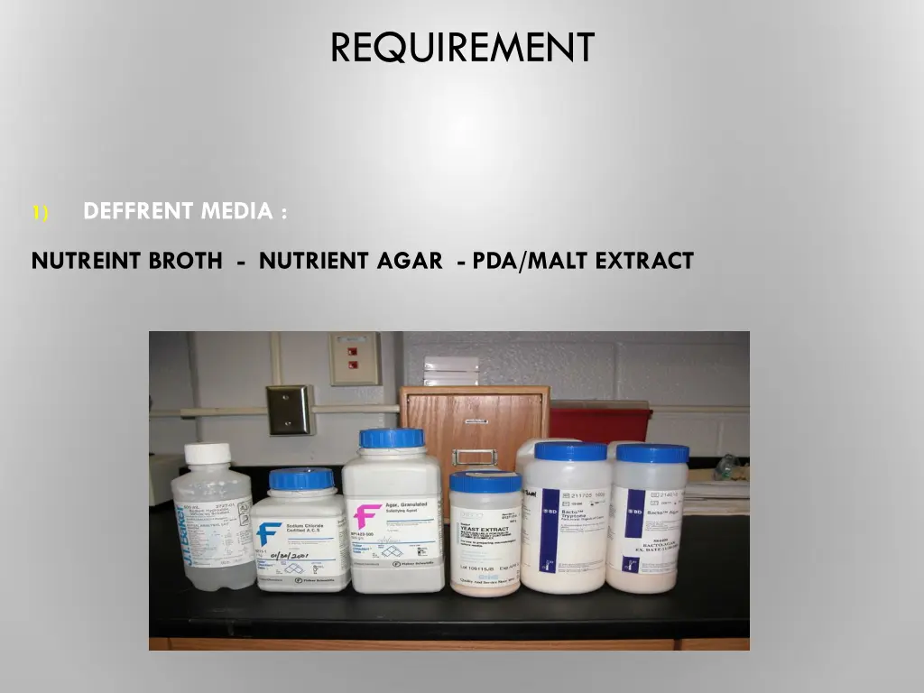 requirement