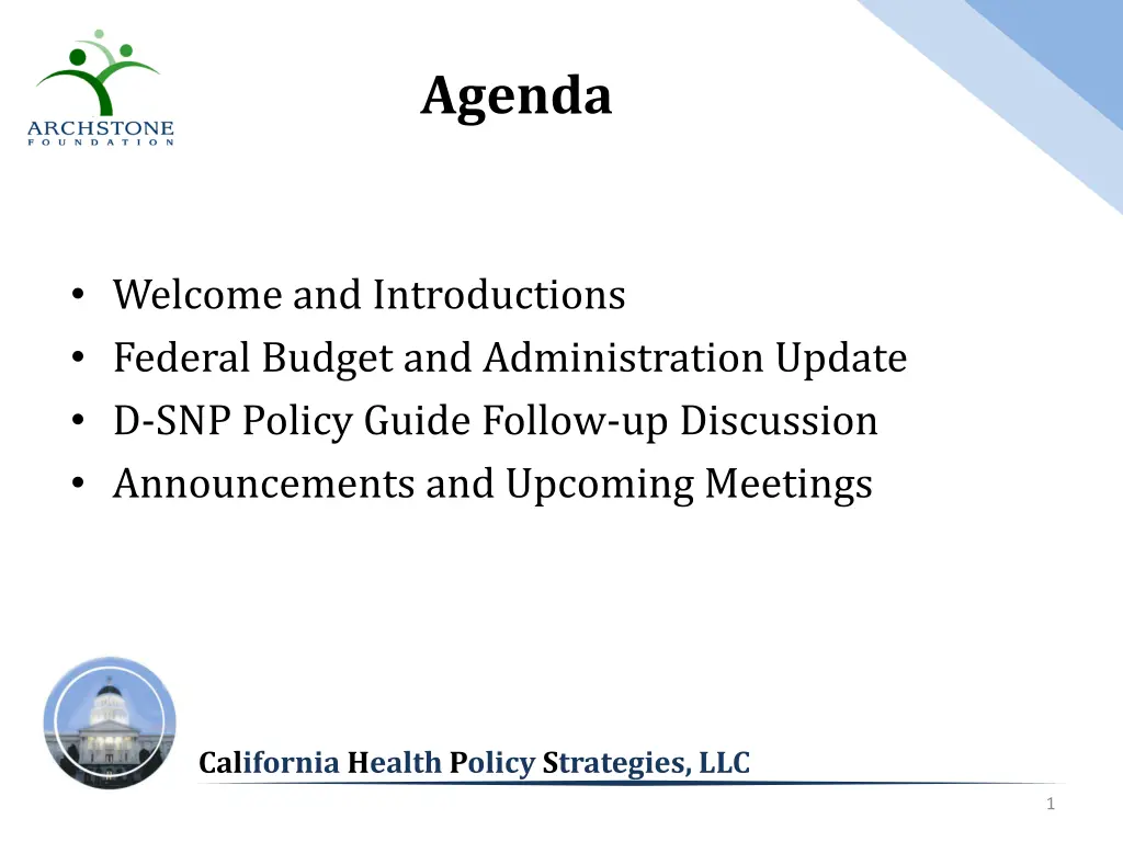 agenda