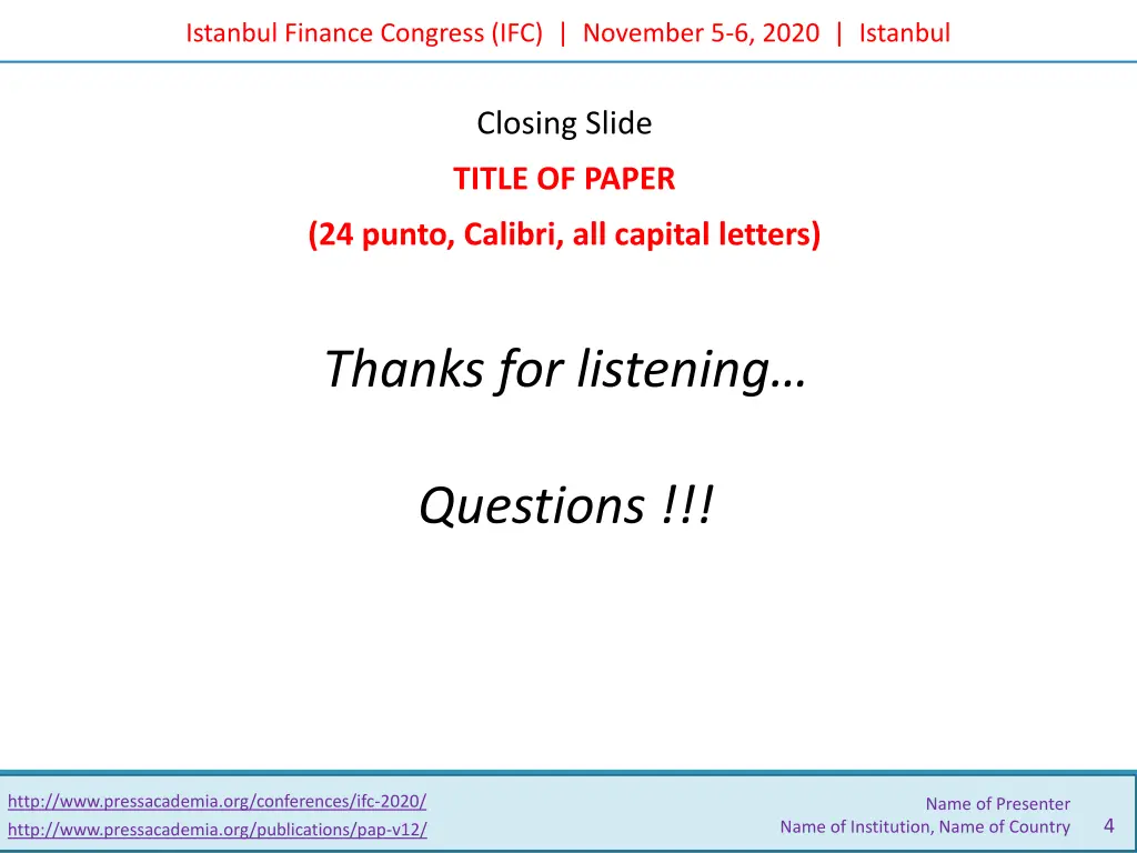 istanbul finance congress ifc november 5 6 2020 3
