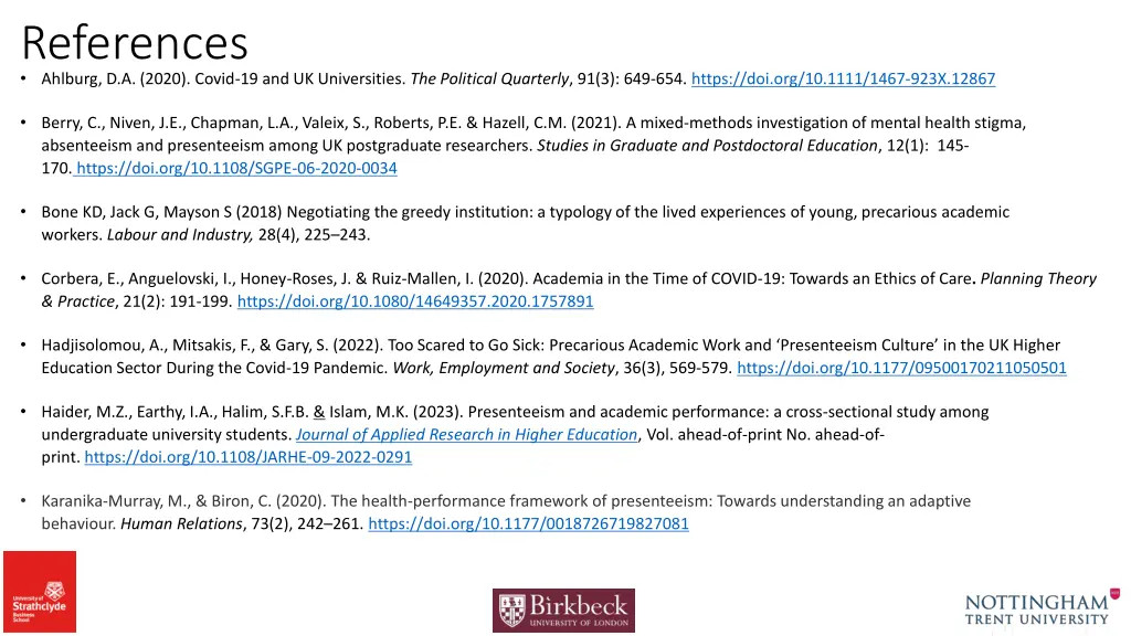 references ahlburg d a 2020 covid