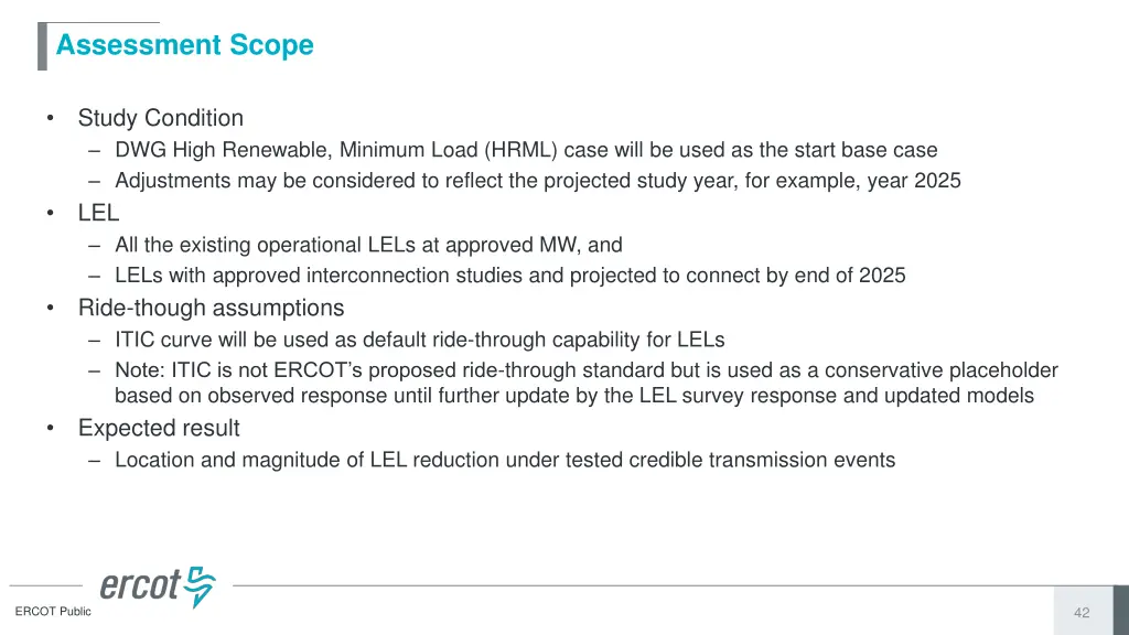 assessment scope