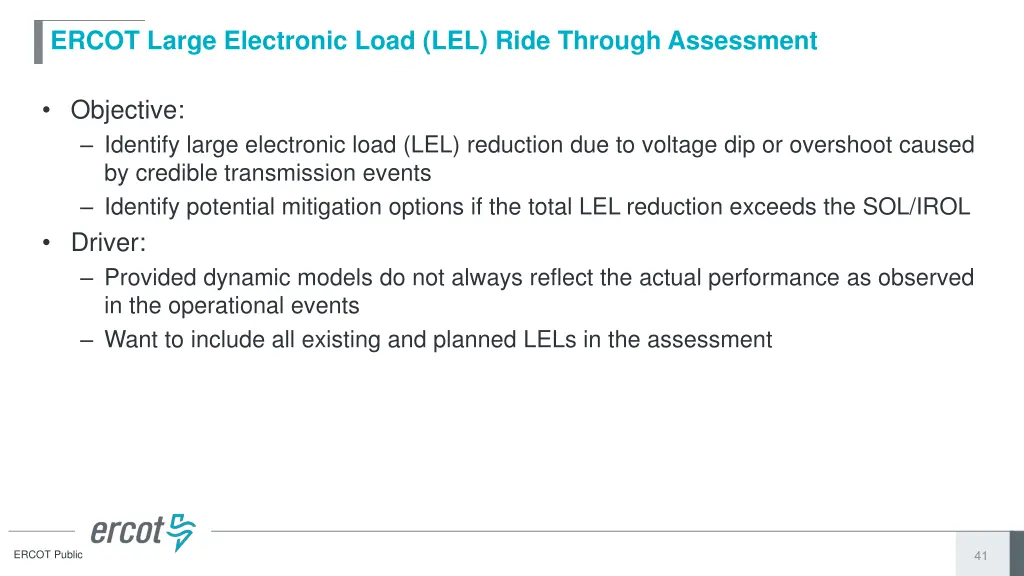 ercot large electronic load lel ride through