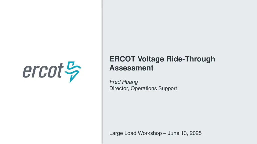 ercot voltage ride through assessment