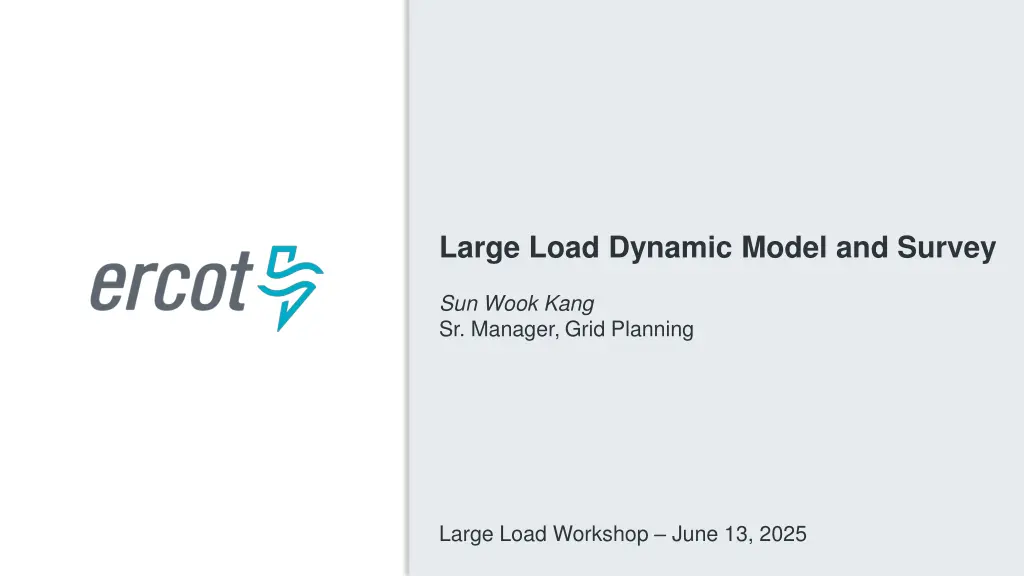 large load dynamic model and survey