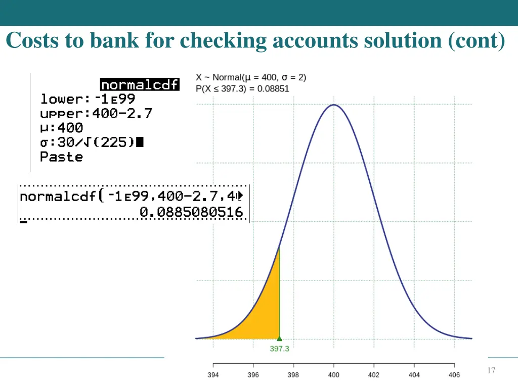 costs to bank for checking accounts solution cont 1