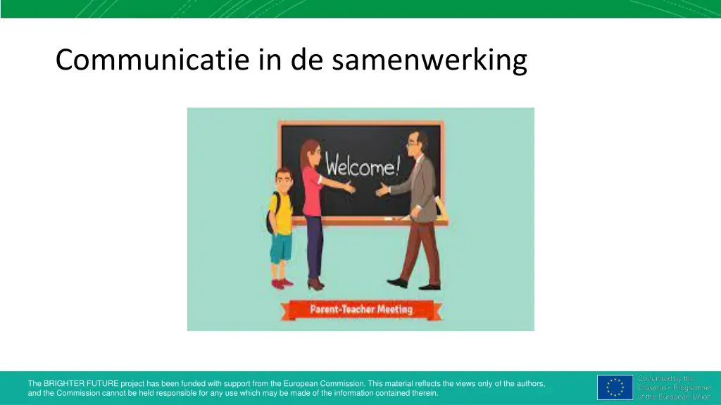 communicatie in de samenwerking