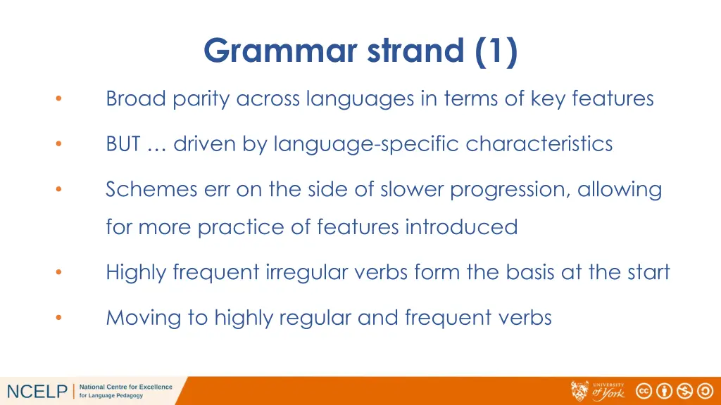 grammar strand 1