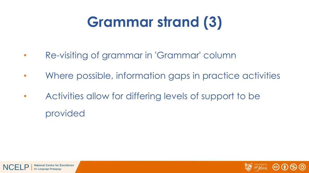 grammar strand 3