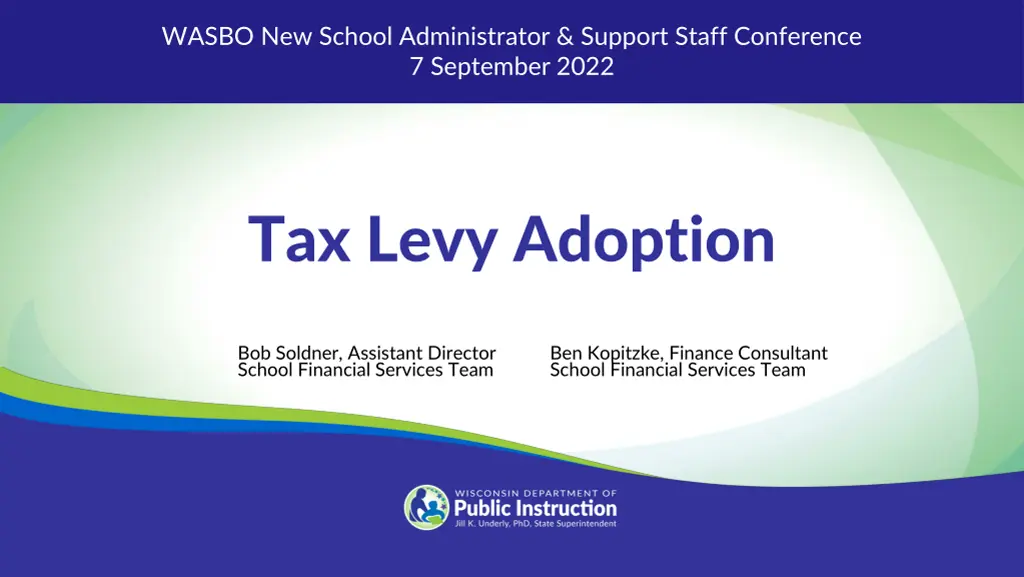 wasbo new school administrator support staff