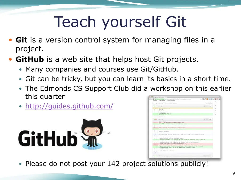 teach yourself git