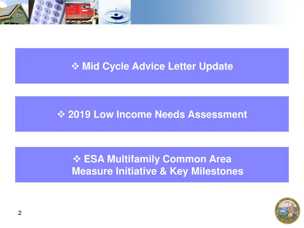 mid cycle advice letter update