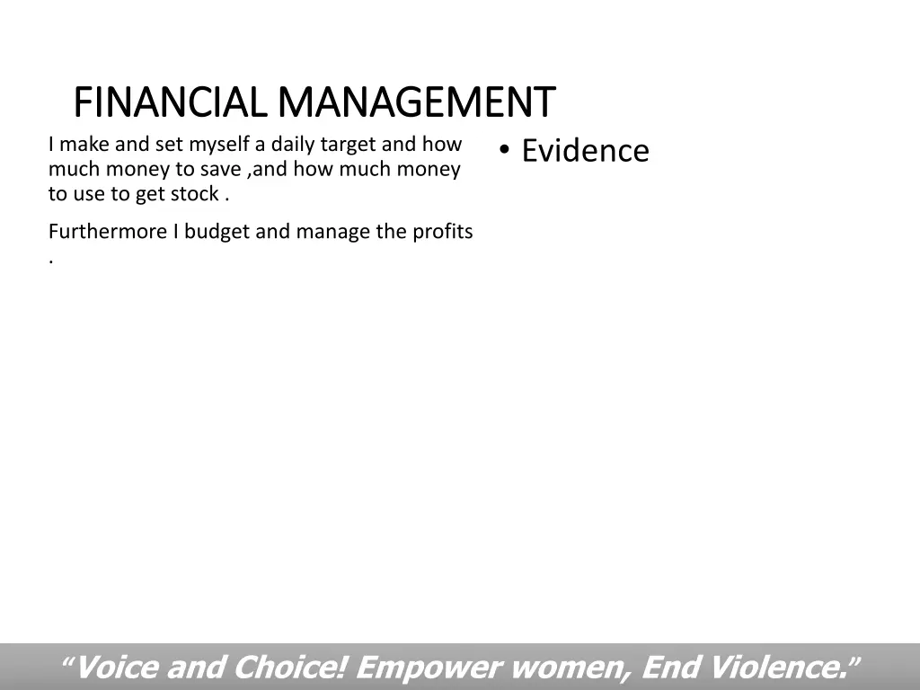 financial management financial management i make