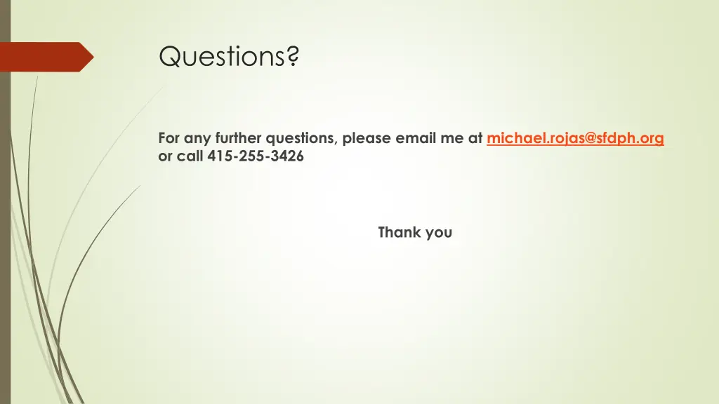 questions