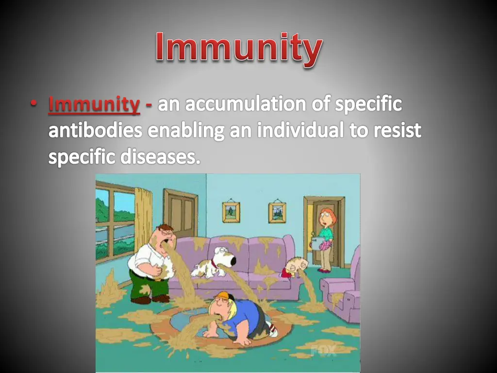 immunity an accumulation of specific antibodies