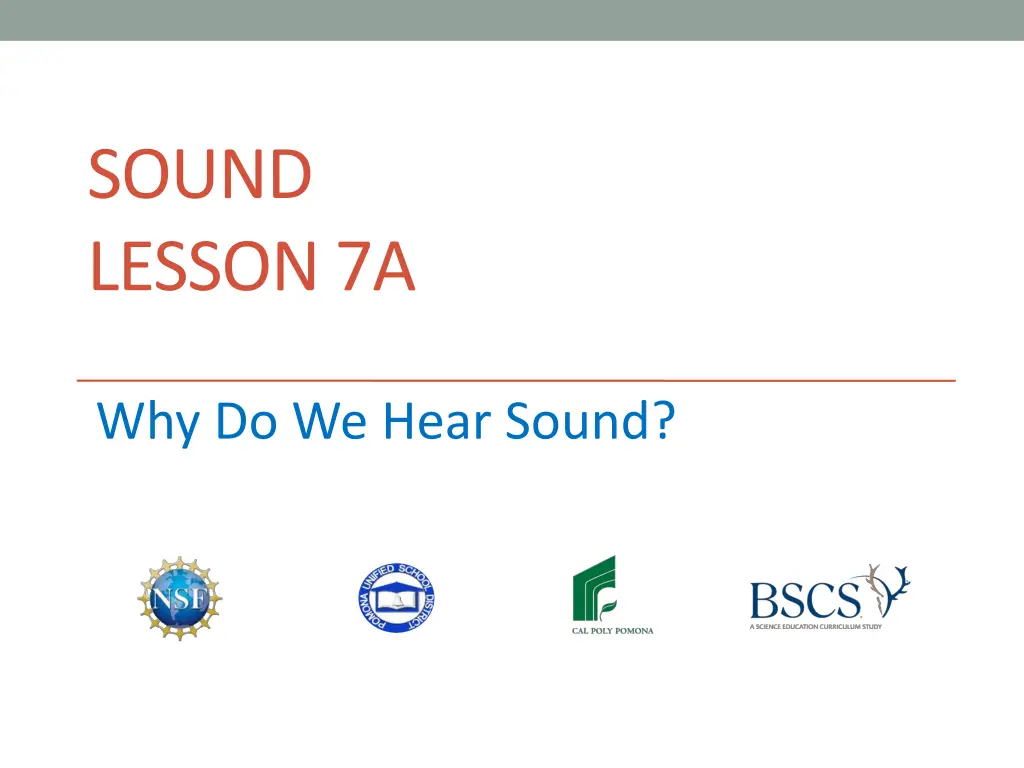 sound lesson 7a