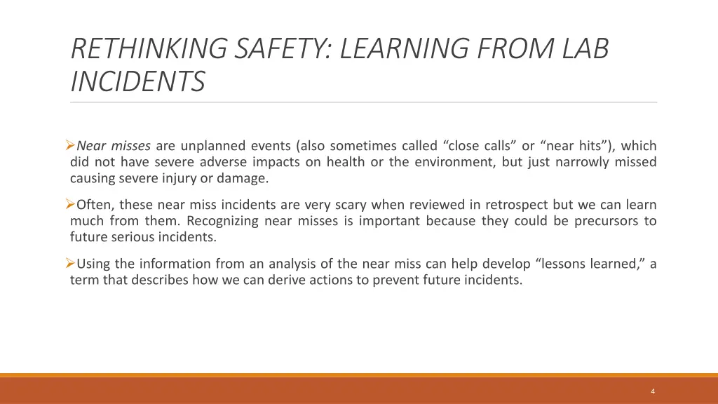 rethinking safety learning from lab incidents 1