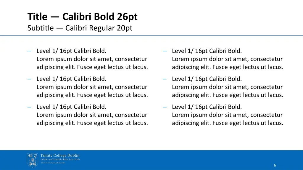 title calibri bold 26pt subtitle calibri regular 5