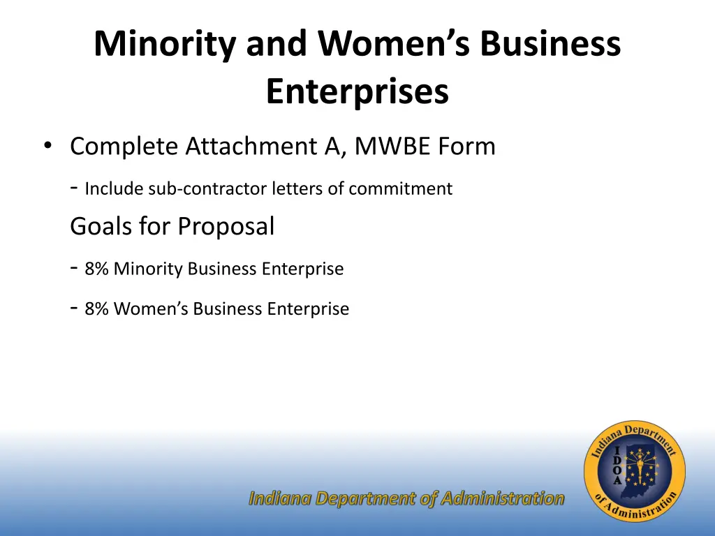 minority and women s business enterprises