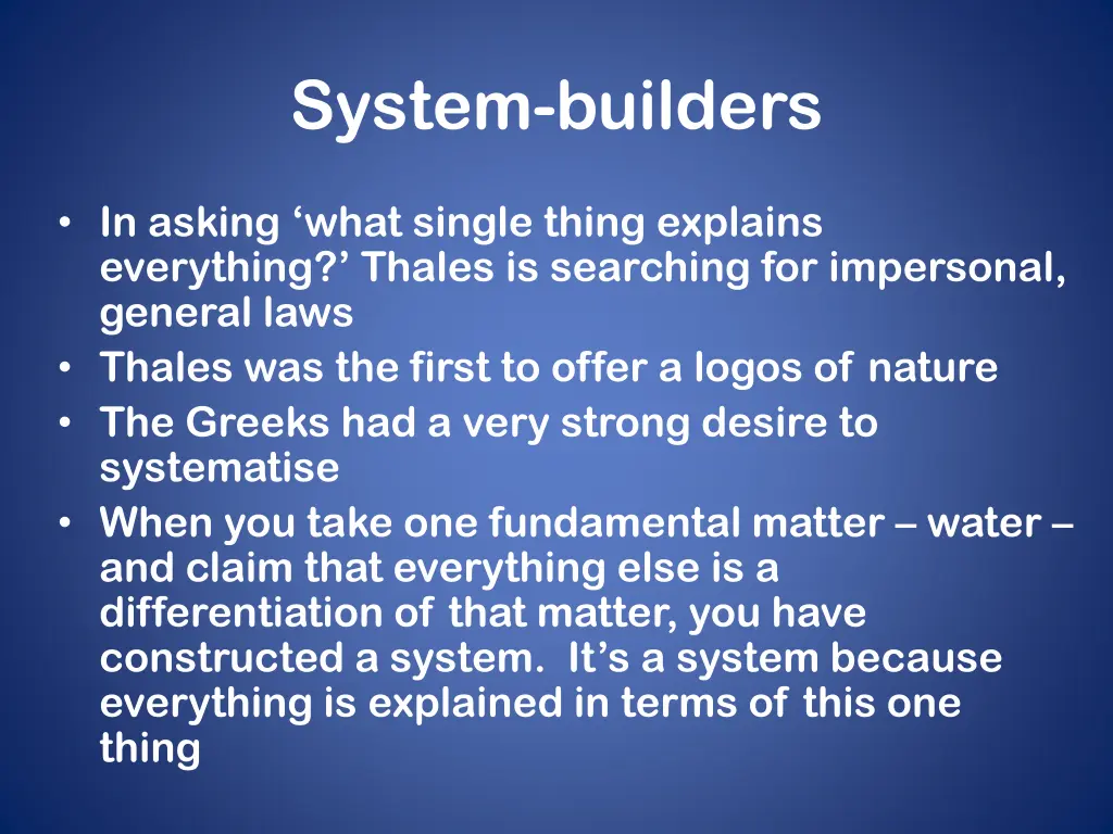 system builders