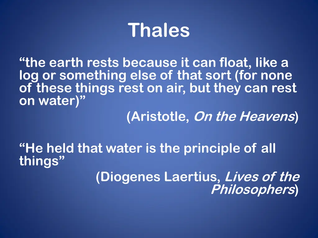 thales