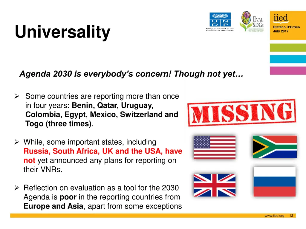 universality