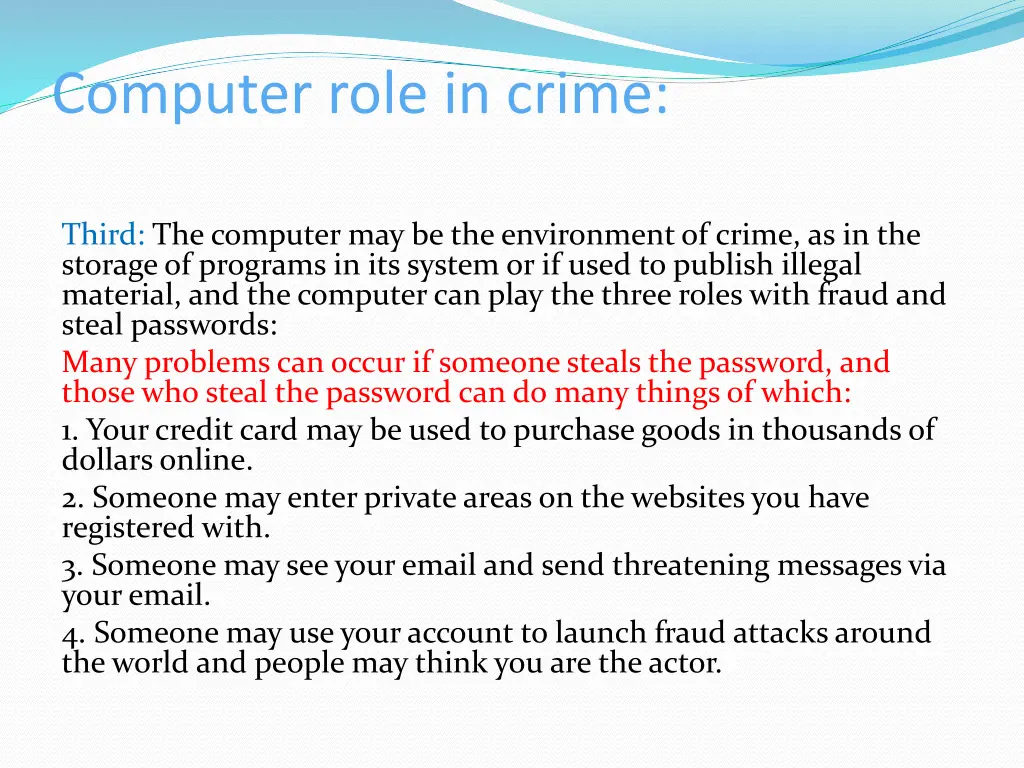 computer role in crime 1