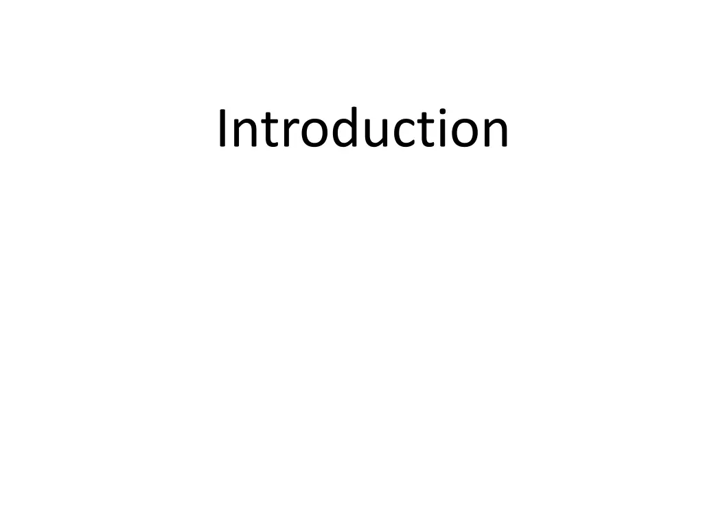 introduction