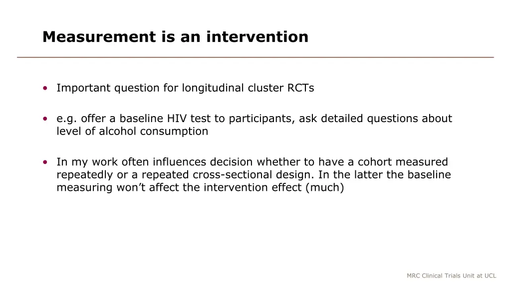 measurement is an intervention