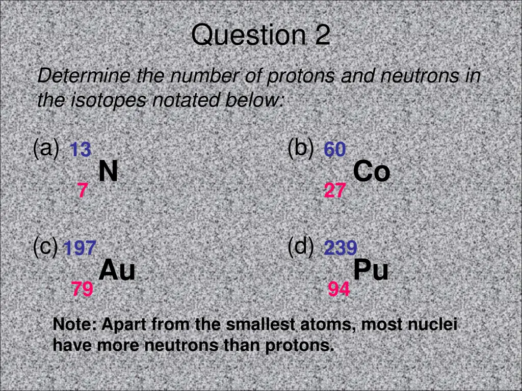 question 2