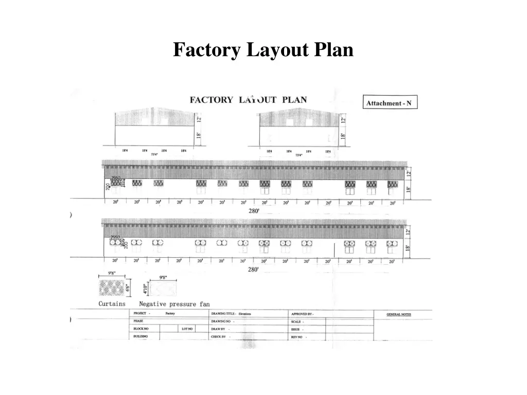factory layout plan