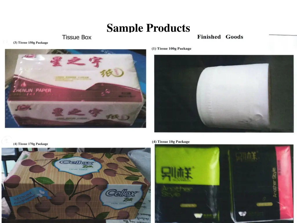 sample products