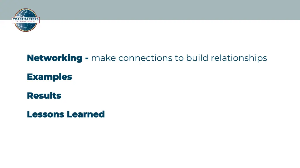 networking networking make connections to build