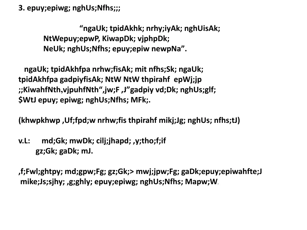 3 epuy epiwg nghus nfhs