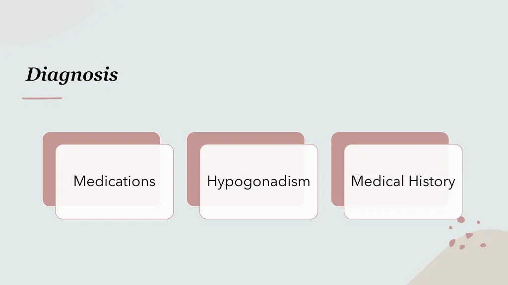 diagnosis