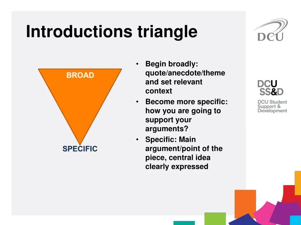 introductions triangle