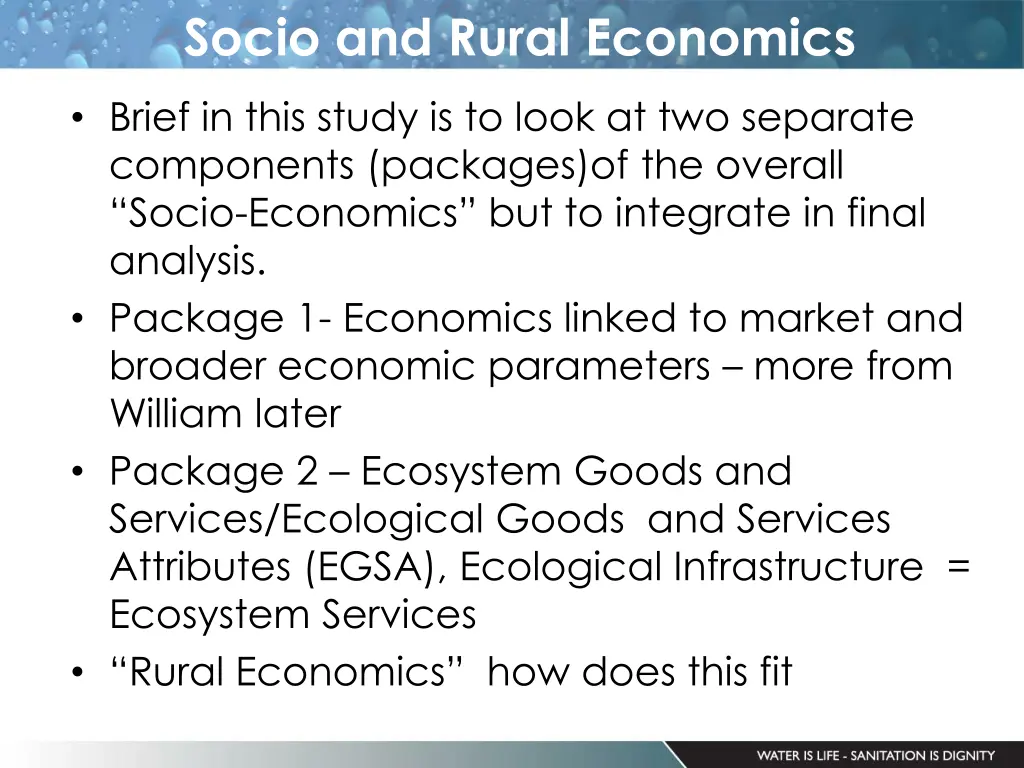 socio and rural economics 1