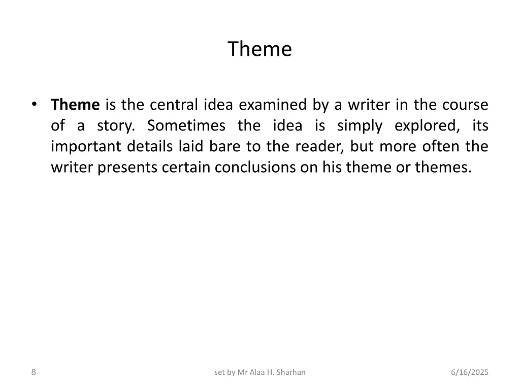 theme