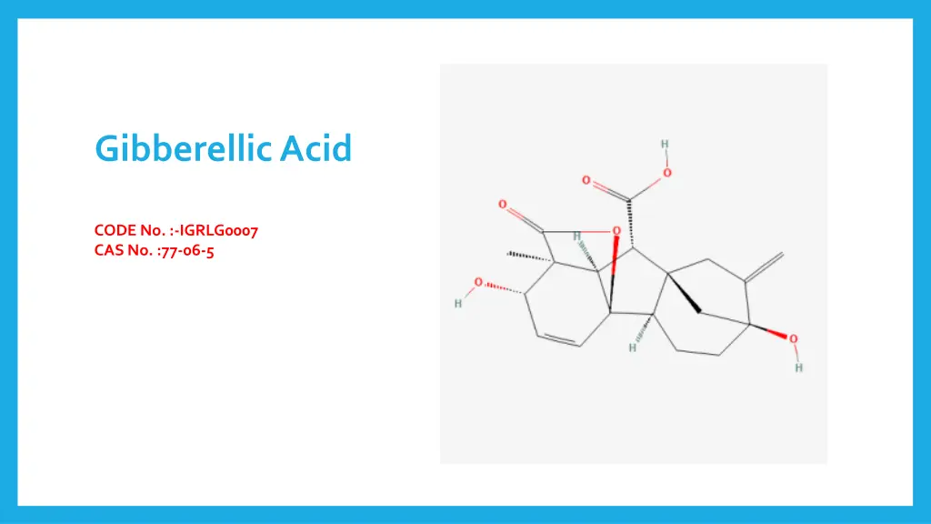 gibberellic acid