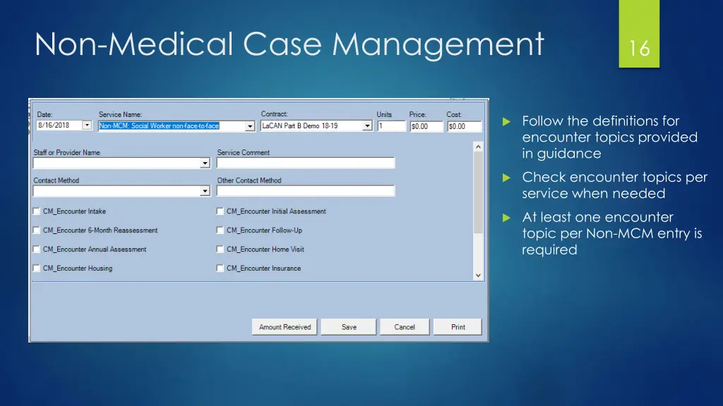 non medical case management