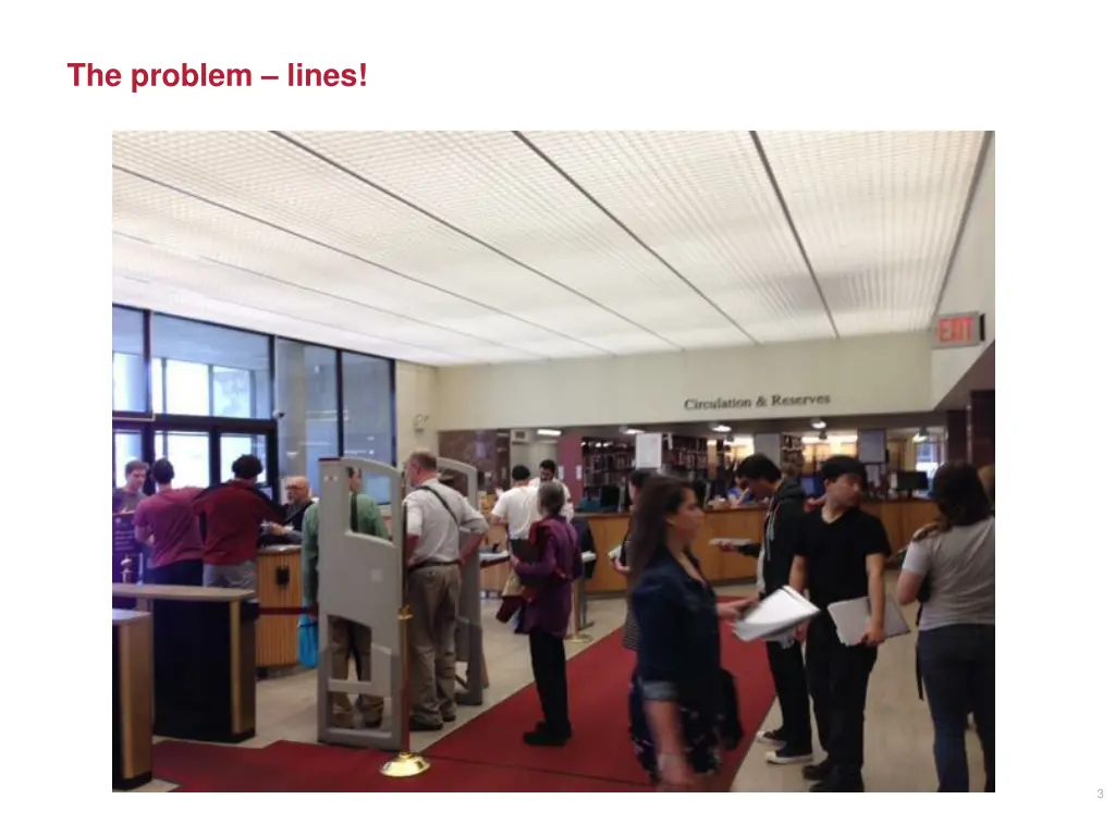 the problem lines