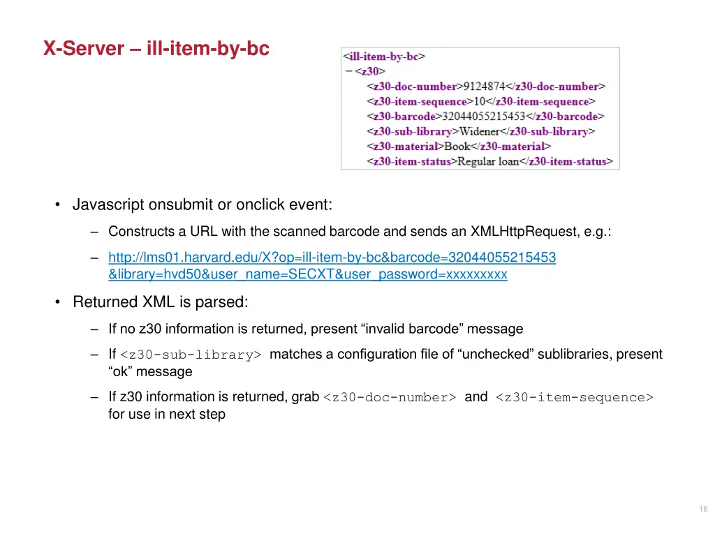 x server ill item by bc