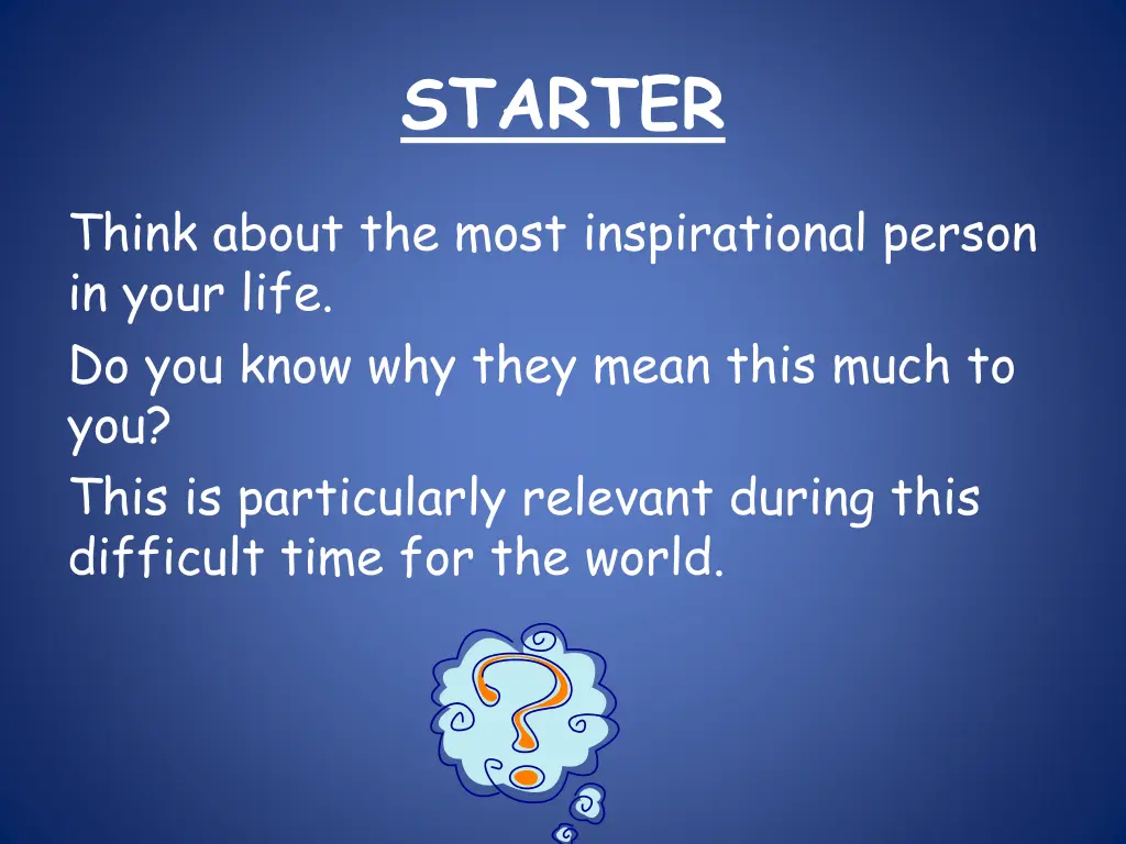 starter