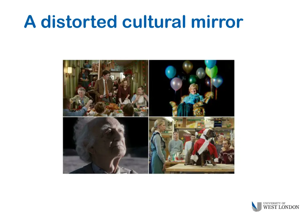 a distorted cultural mirror