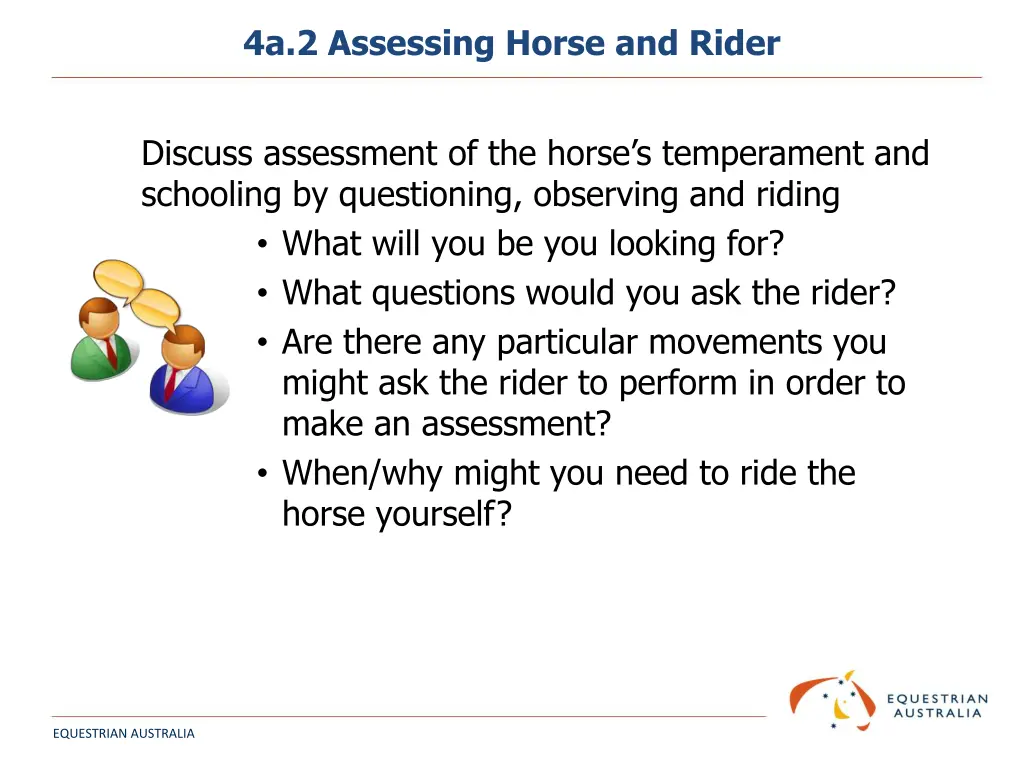 4a 2 assessing horse and rider 1