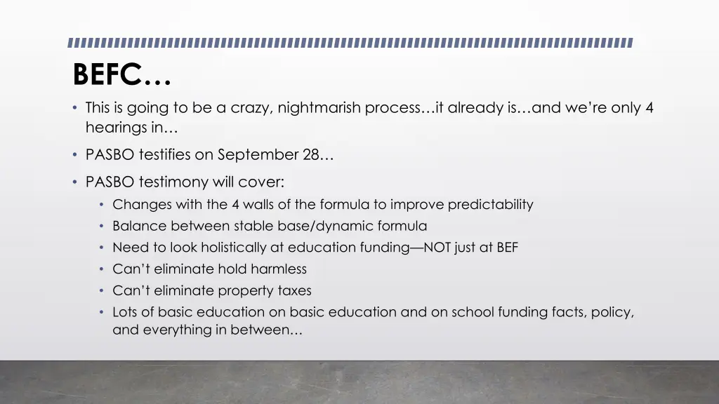 befc this is going to be a crazy nightmarish